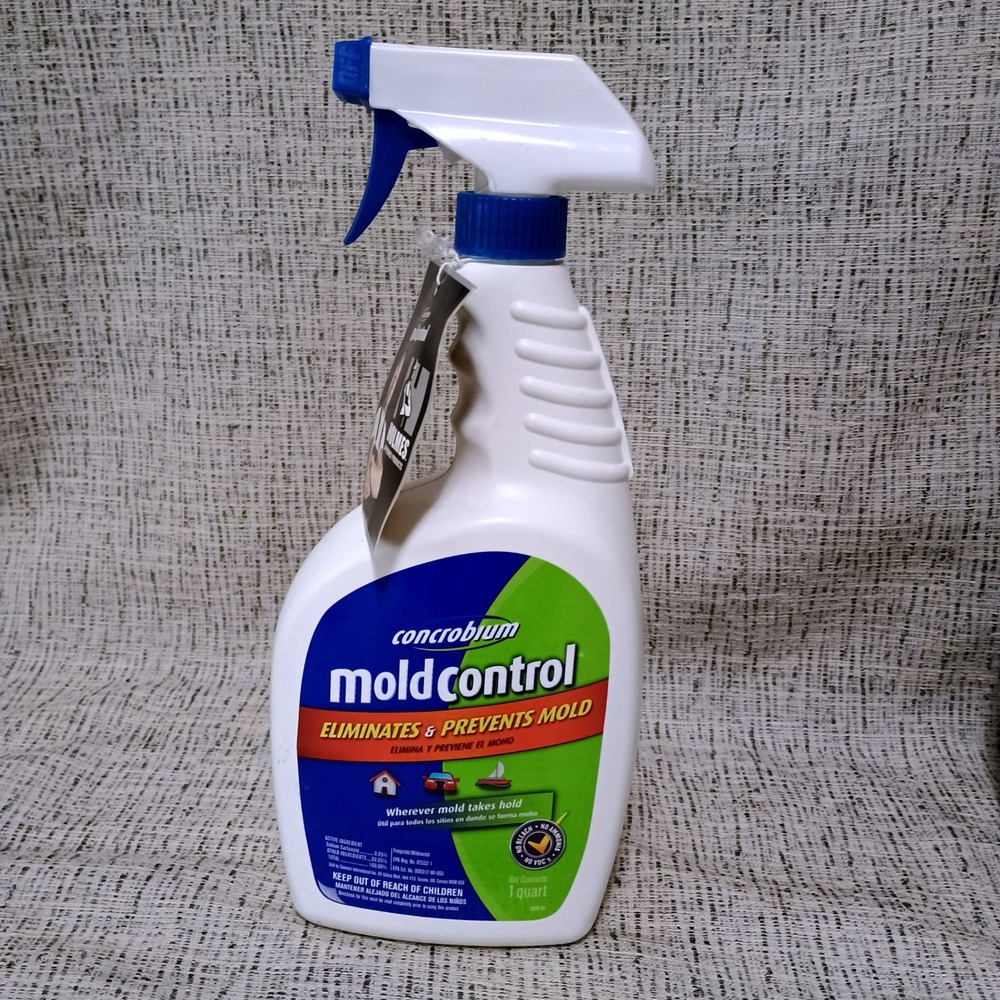 Concrobium Mold Control Spray 1 Quart Eliminates Prevents Mold Mildew 32oz